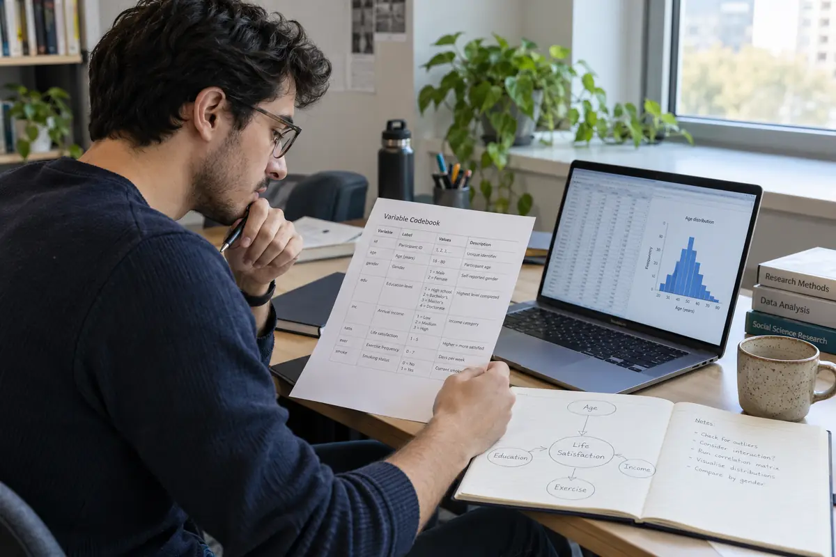 SPSS data analysis help: from dataset to documented results